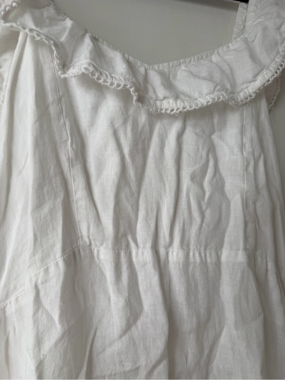 Roller Rabbit White Ruffle-Trim Cotton Sundress - Picture 4 of 12